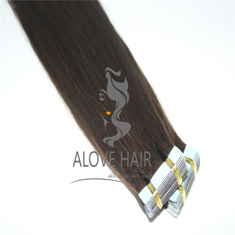 Best cheap remy tape in hair extensions vendor in China